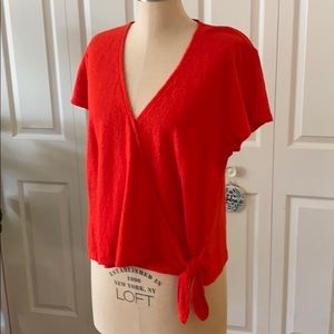 Madewell wrap top